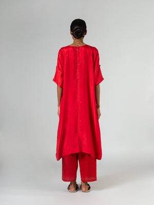 Padhar Red Kaftan