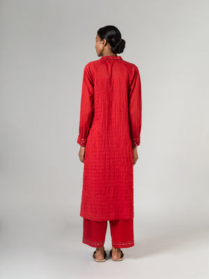 Kathi Red Kurta