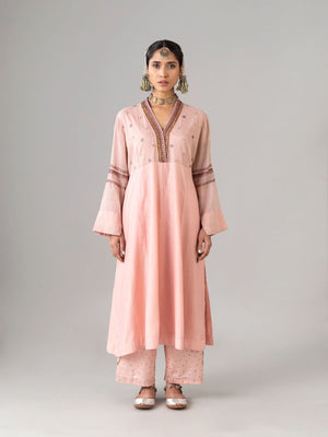 Tabiba Nude Kurta