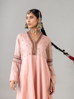 Tabiba Nude Kurta