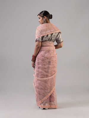 Chowkadi Nude Saree
