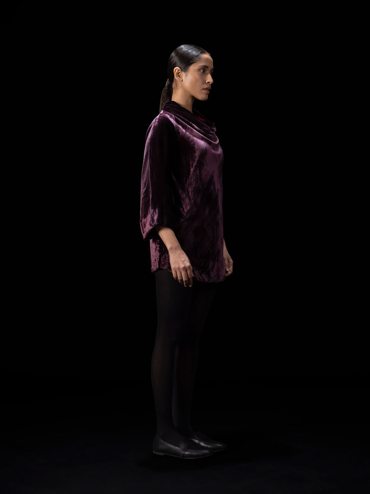 Coil S Wine Velvet Top