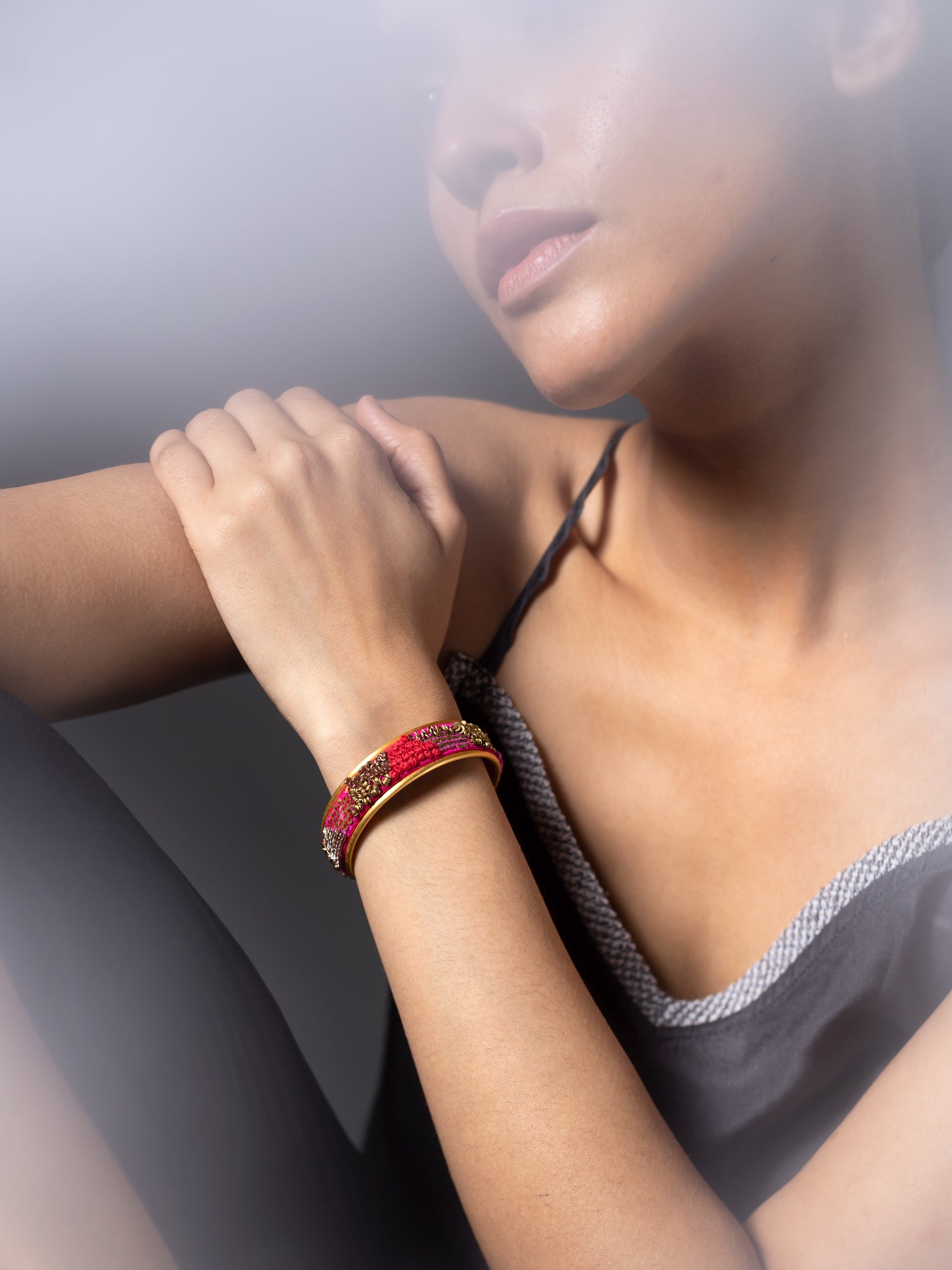 Hafsa Pink  Bracelet