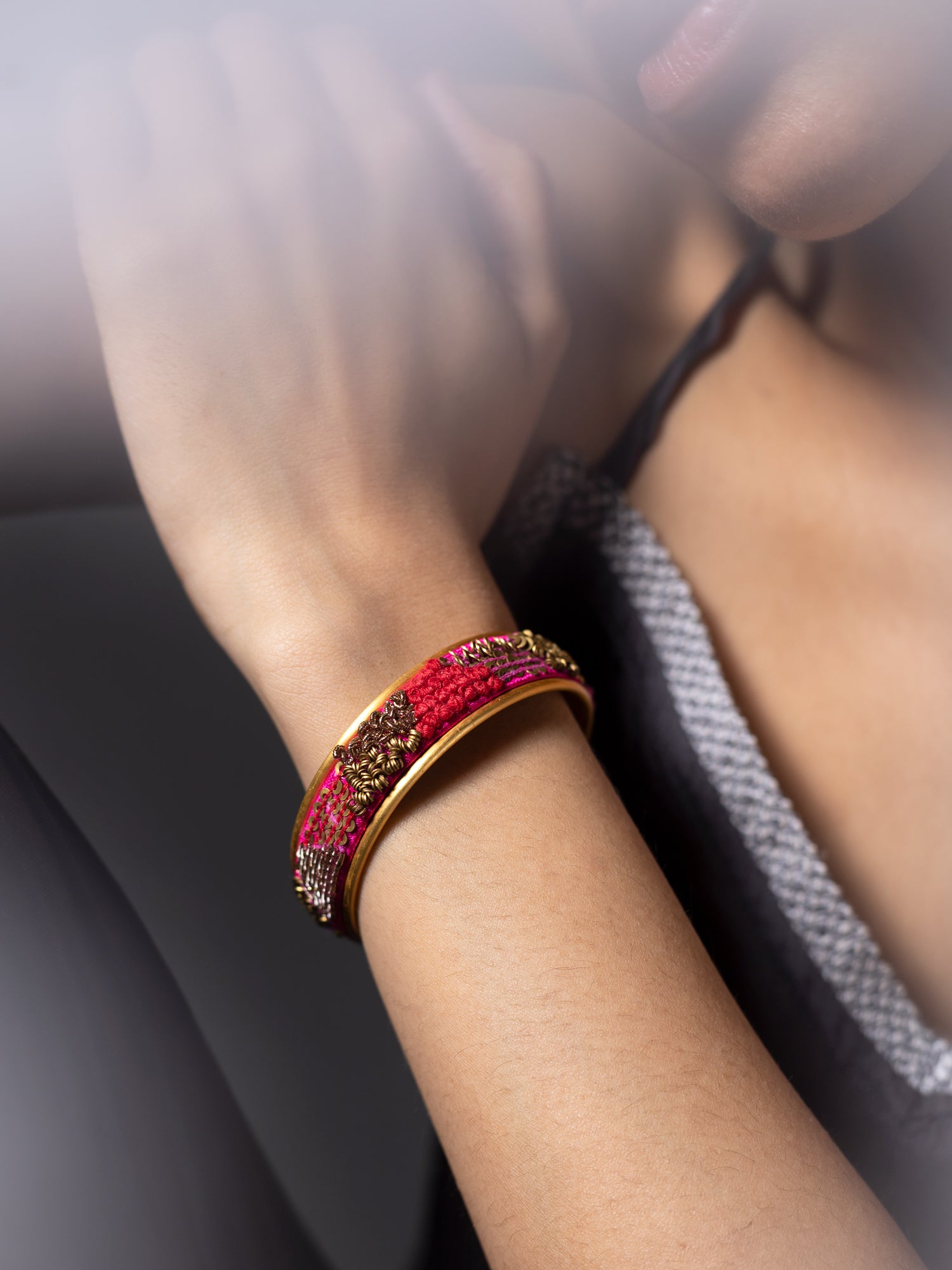Hafsa Pink  Bracelet