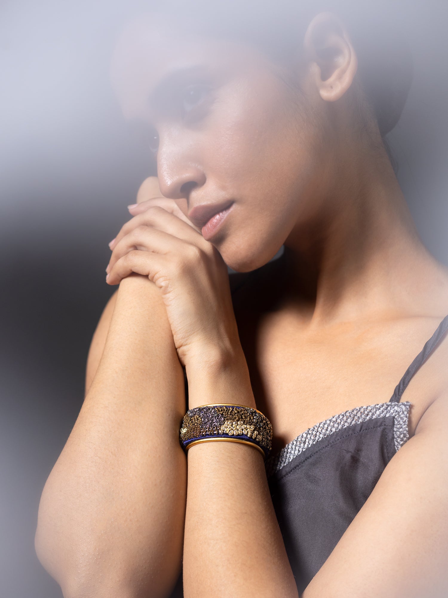 Samina Blue  Bracelet
