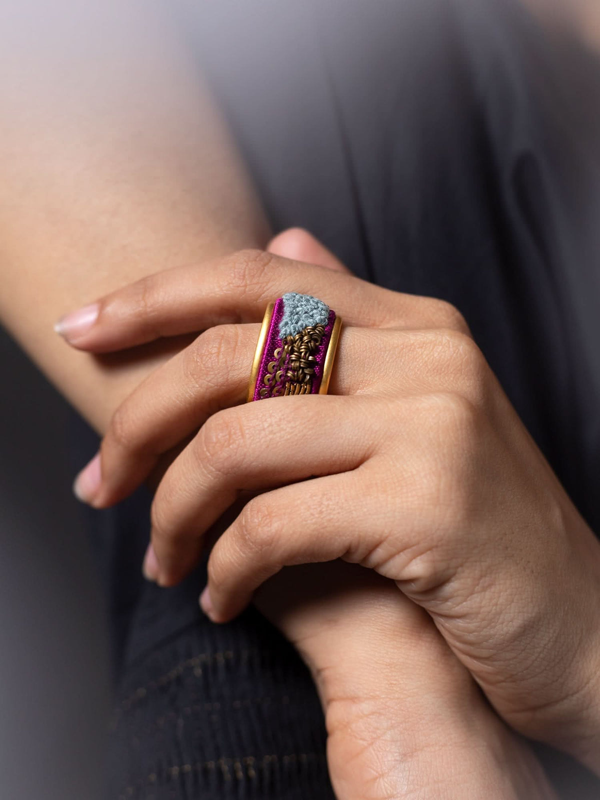Pariza  Purple  Ring