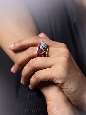 Pariza  Purple  Ring