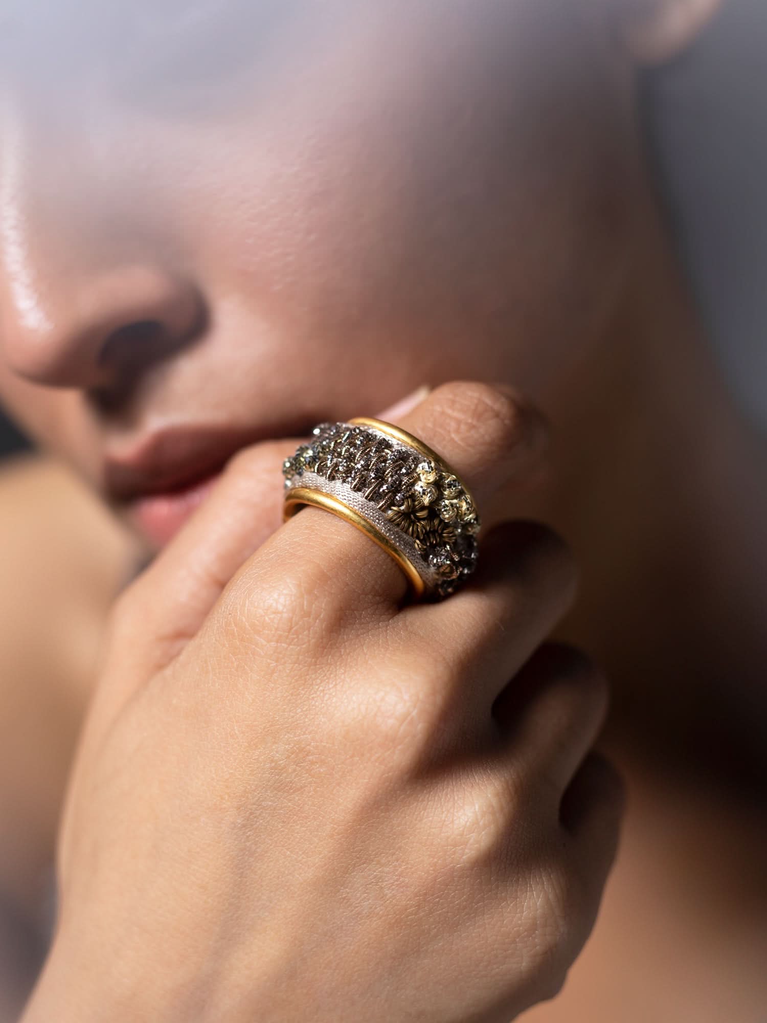 Bahira  Gold  Ring