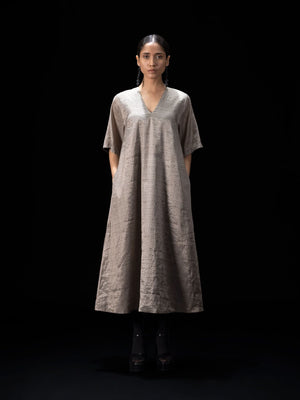 Spiral Silver Dress
