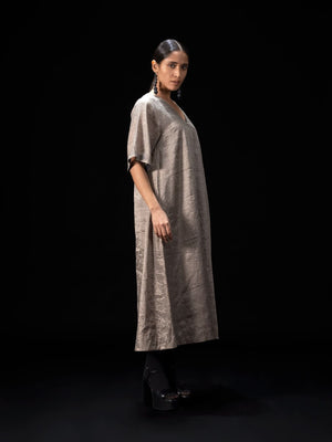 Spiral Silver Dress