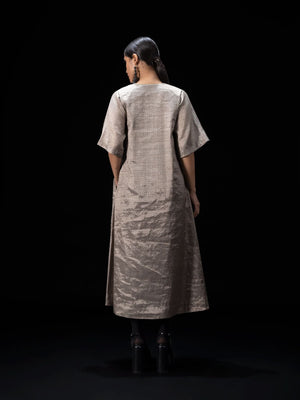 Spiral Silver Dress