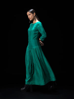 Radius Green Dress