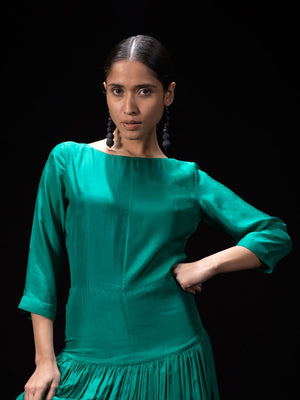 Radius Green Dress