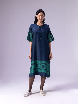 Disdasha Indigo Kaftan