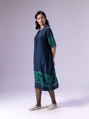 Disdasha Indigo Kaftan