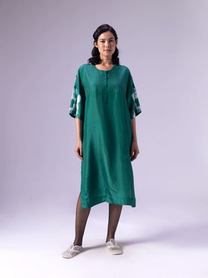 Jalabiya Green Kaftan