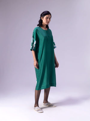 Jalabiya Green Kaftan