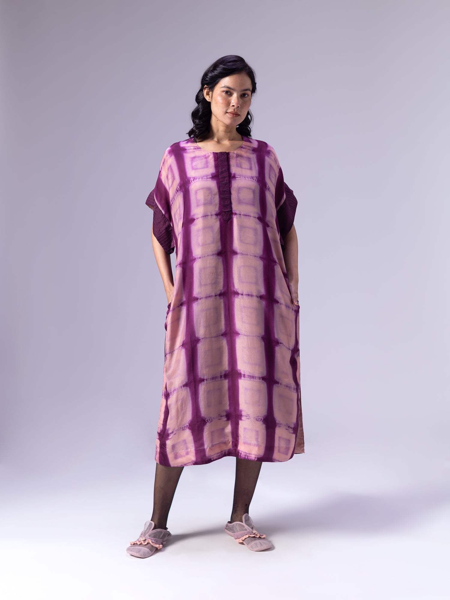 Balayage Wine Kaftan