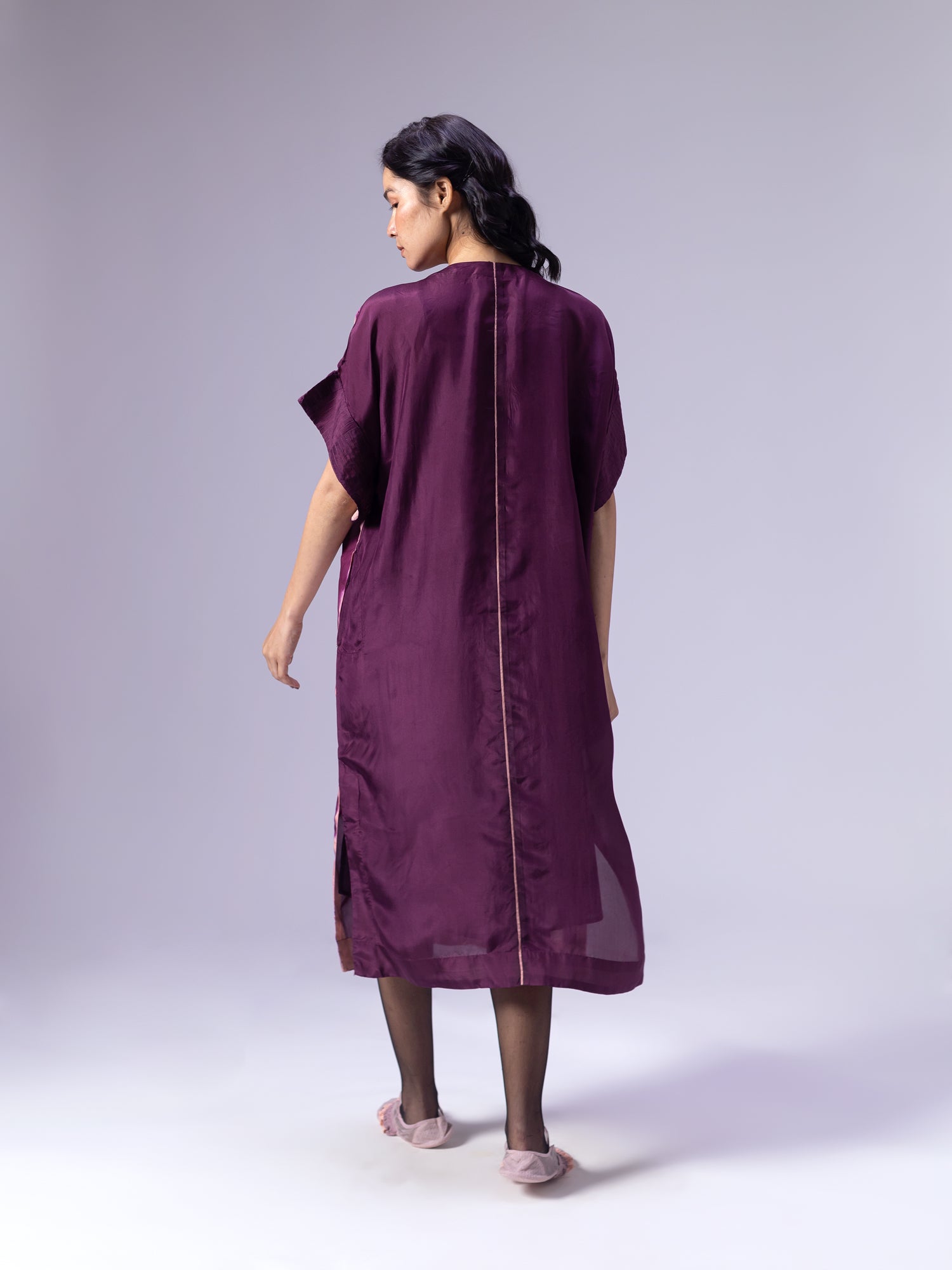 Balayage Wine Kaftan