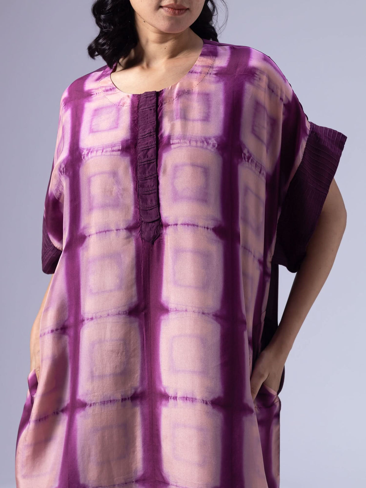 Balayage Wine Kaftan