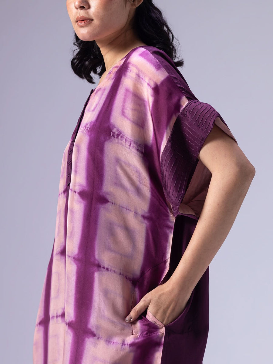 Balayage Wine Kaftan