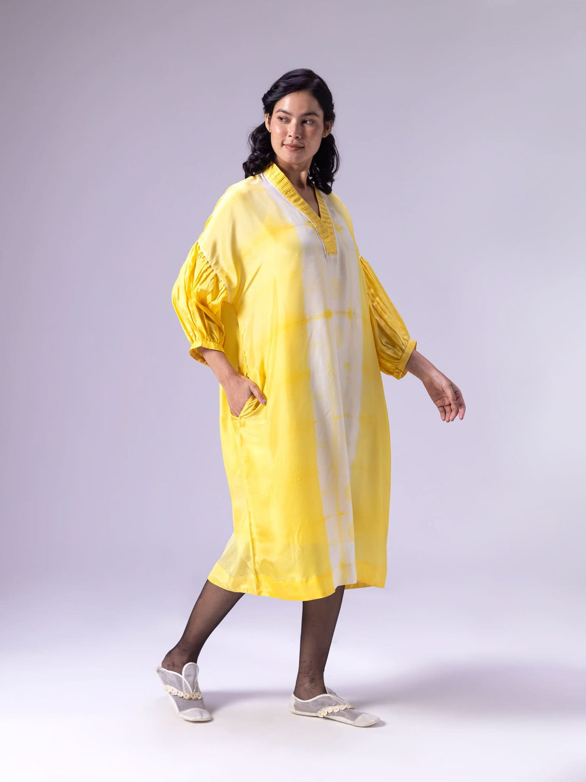 Mecca Yellow Kaftan