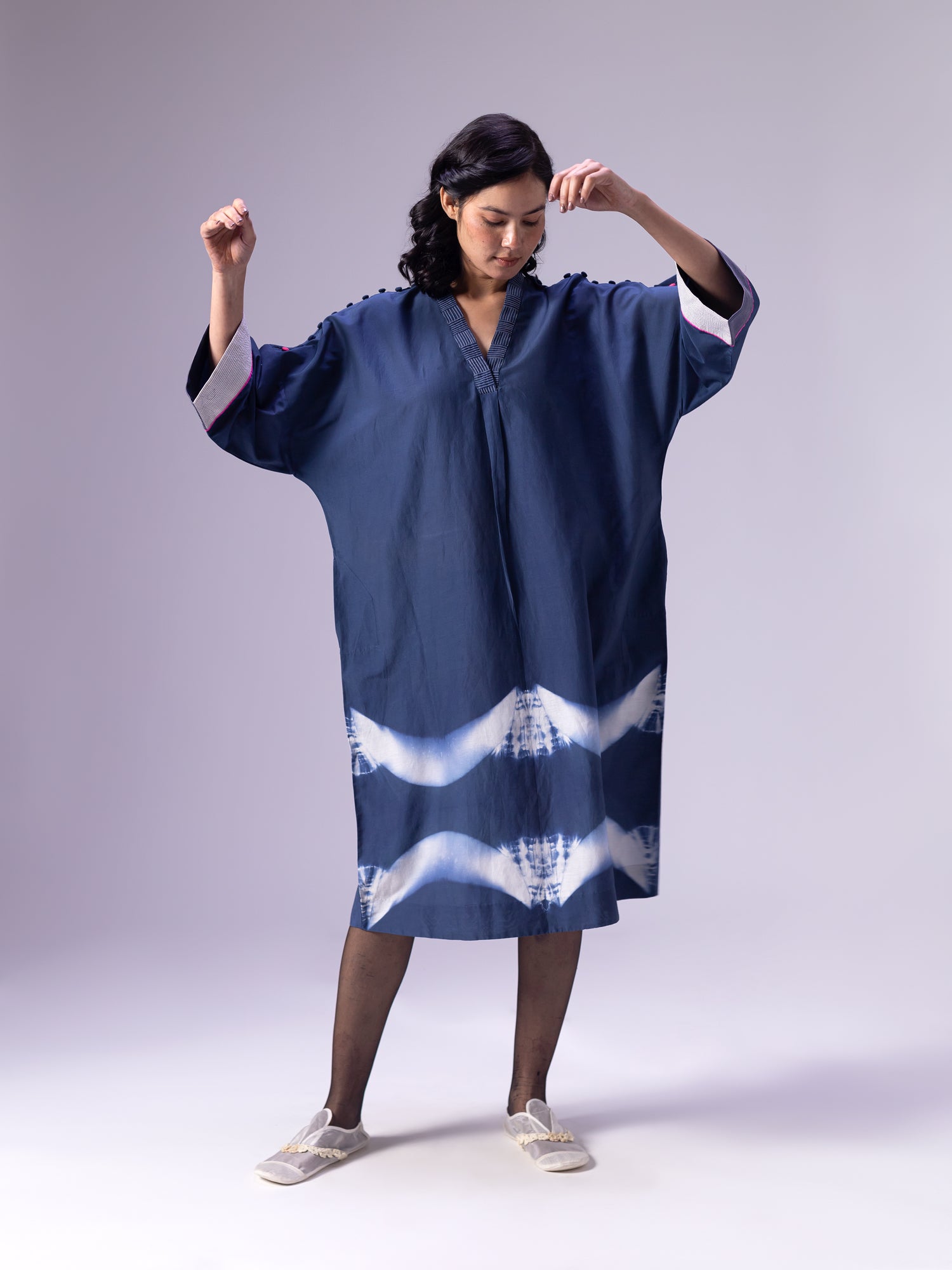 Astral Indigo Kaftan
