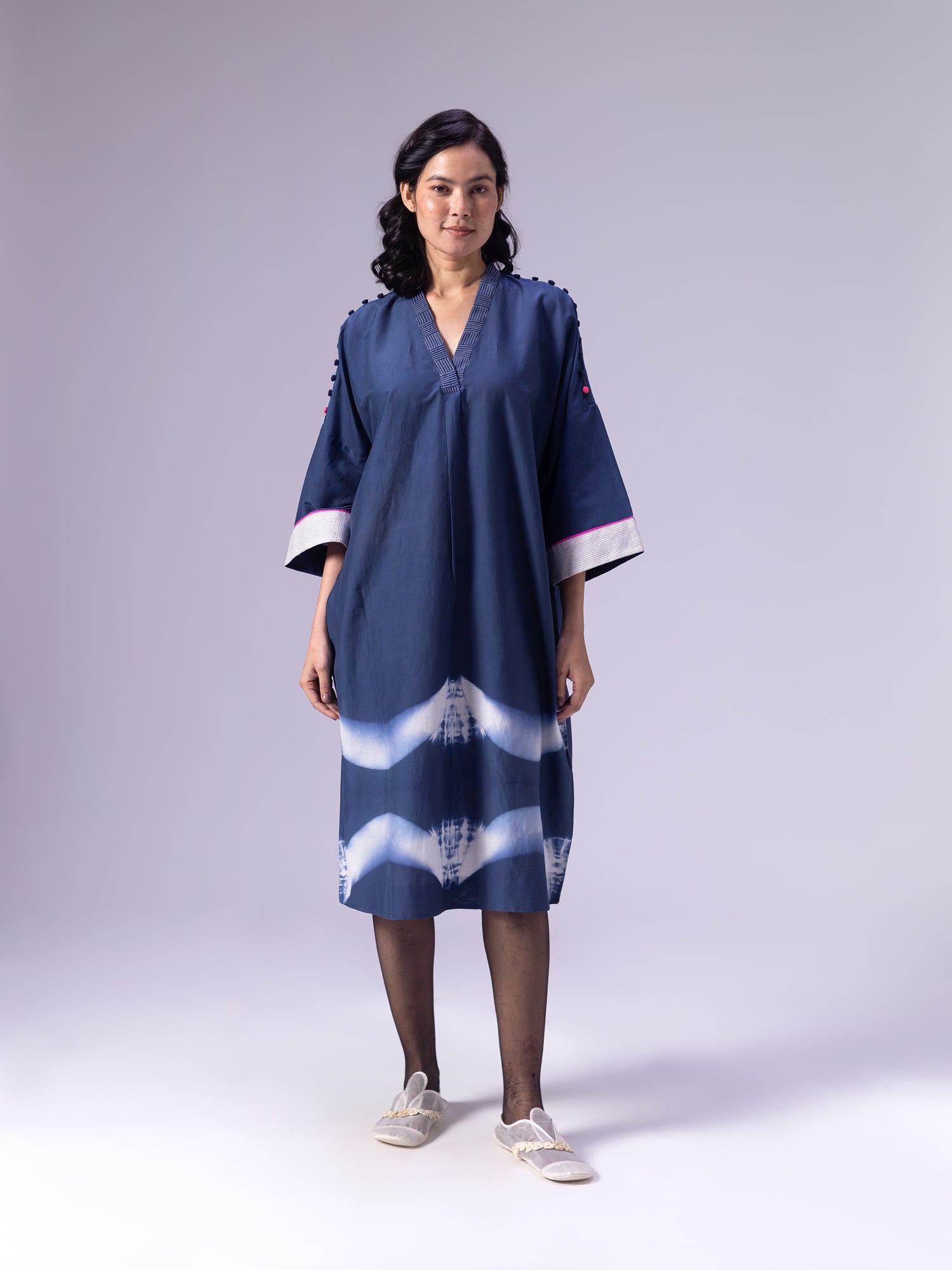 Astral Indigo Kaftan