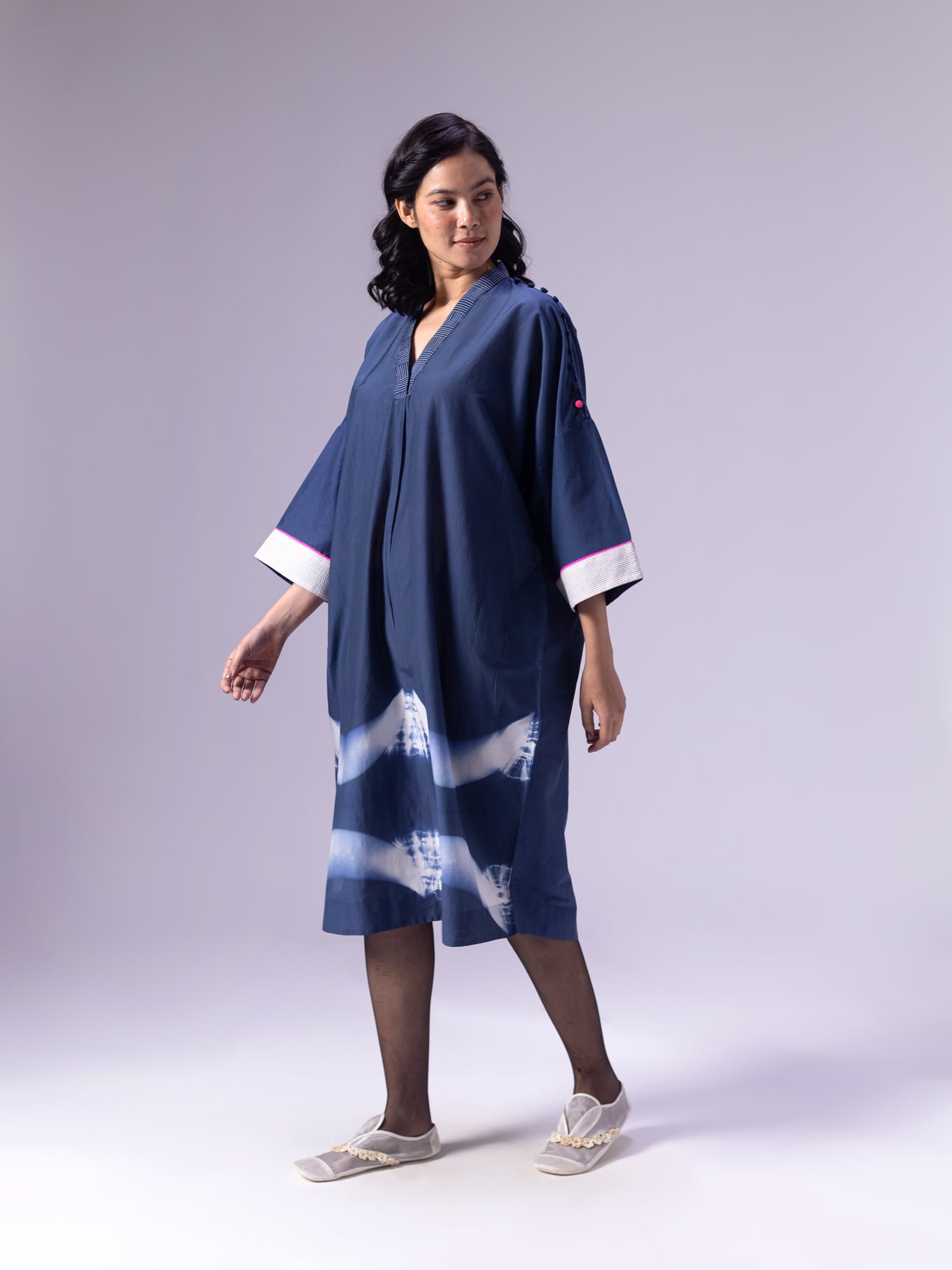 Astral Indigo Kaftan