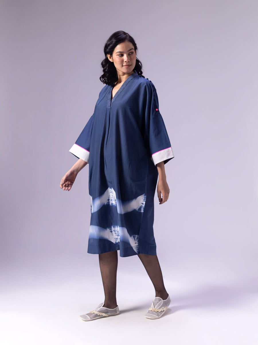 Astral Indigo Kaftan
