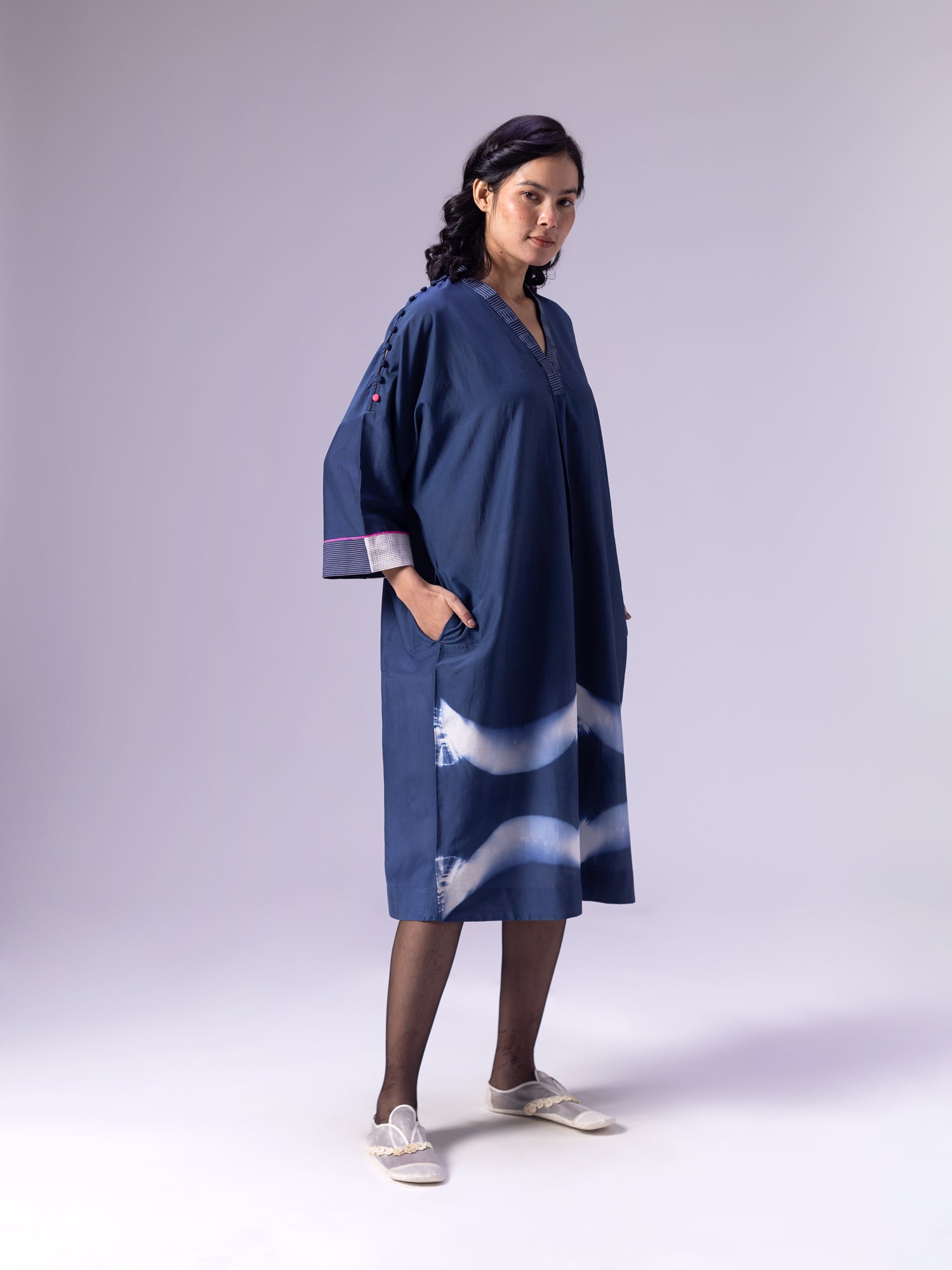 Astral Indigo Kaftan