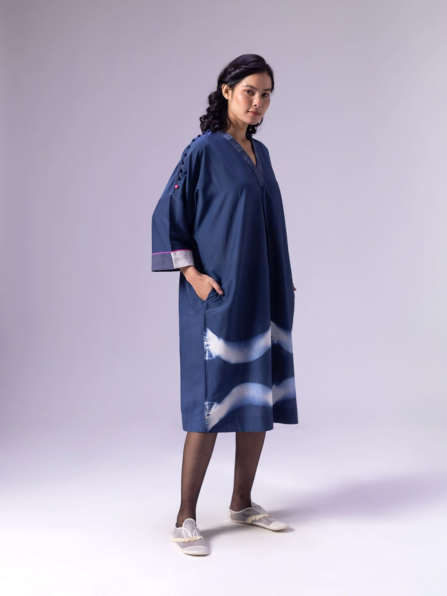 Astral Indigo Kaftan