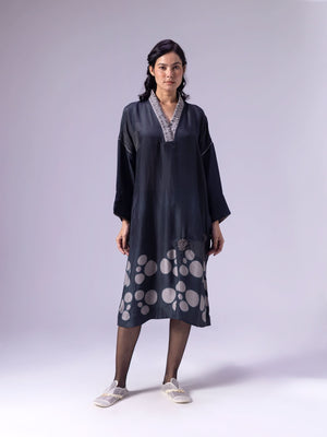 Suzani Black Kaftan