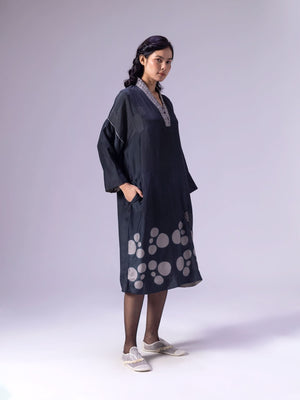 Suzani Black Kaftan