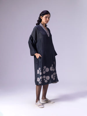 Suzani Black Kaftan