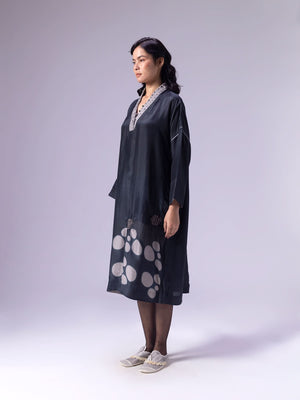 Suzani Black Kaftan