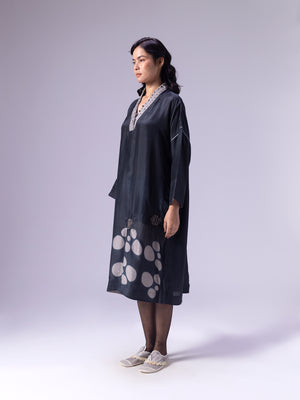 Suzani Black Kaftan