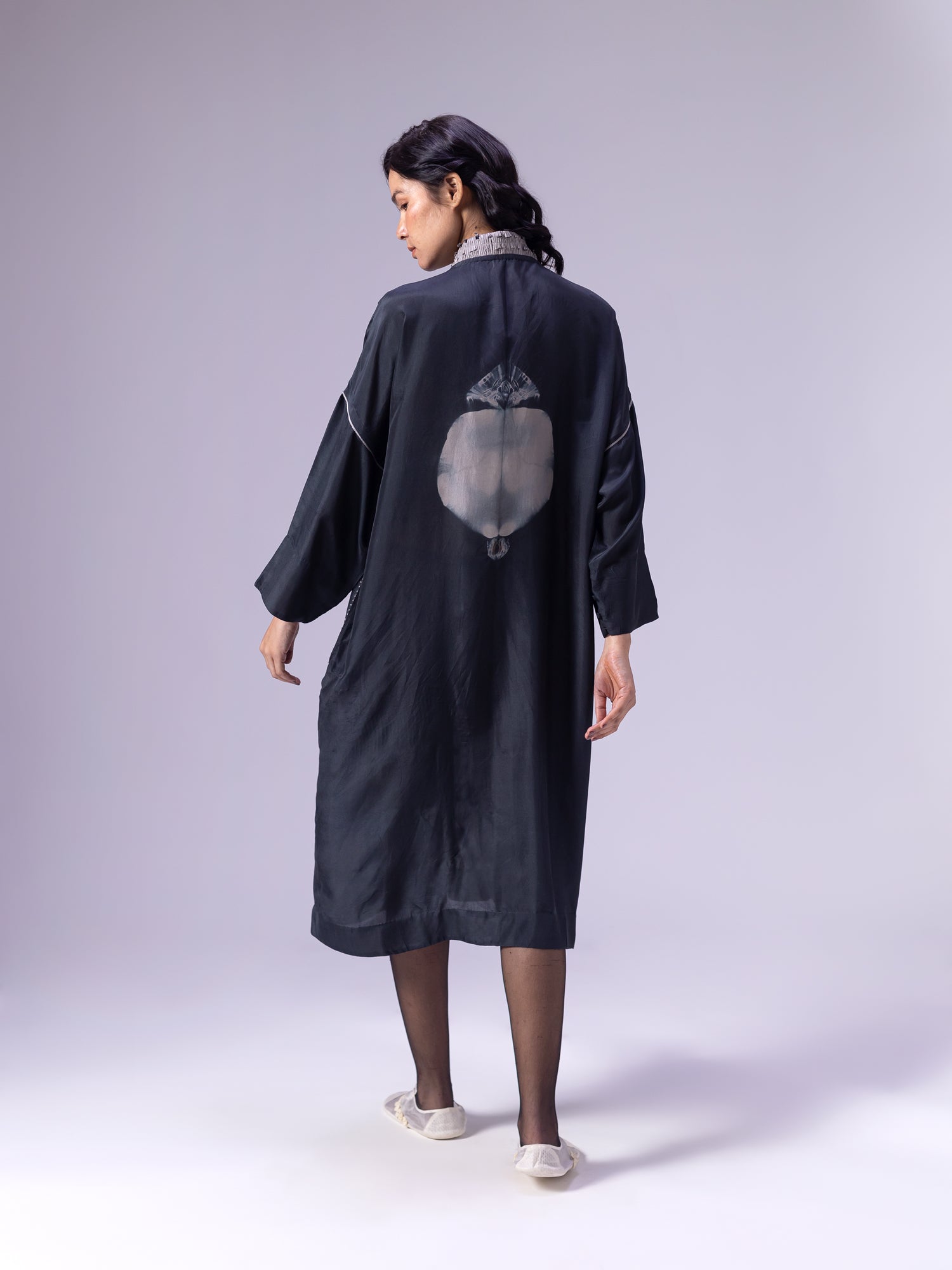 Suzani Black Kaftan