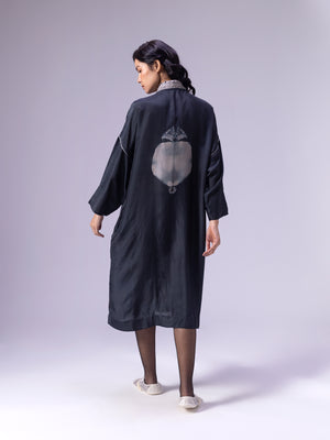 Suzani Black Kaftan