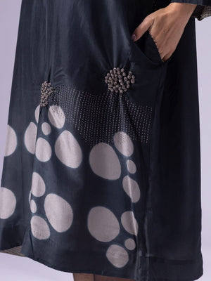 Suzani Black Kaftan
