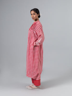 Bhavi Red/Tea Kaftan