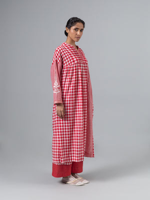 Bhavi Red/Tea Kaftan