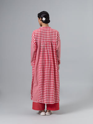 Bhavi Red/Tea Kaftan