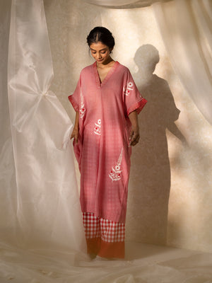Jini Red Kaftan