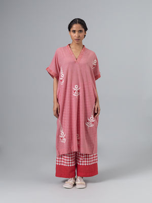 Jini Red Kaftan