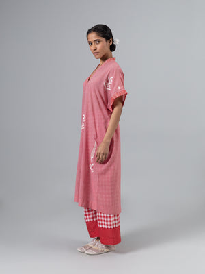Jini Red Kaftan