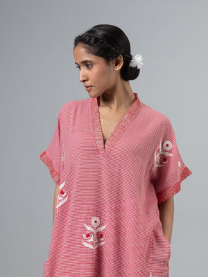 Jini Red Kaftan