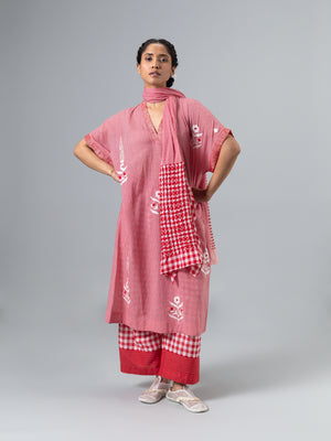 Jini Red Kaftan