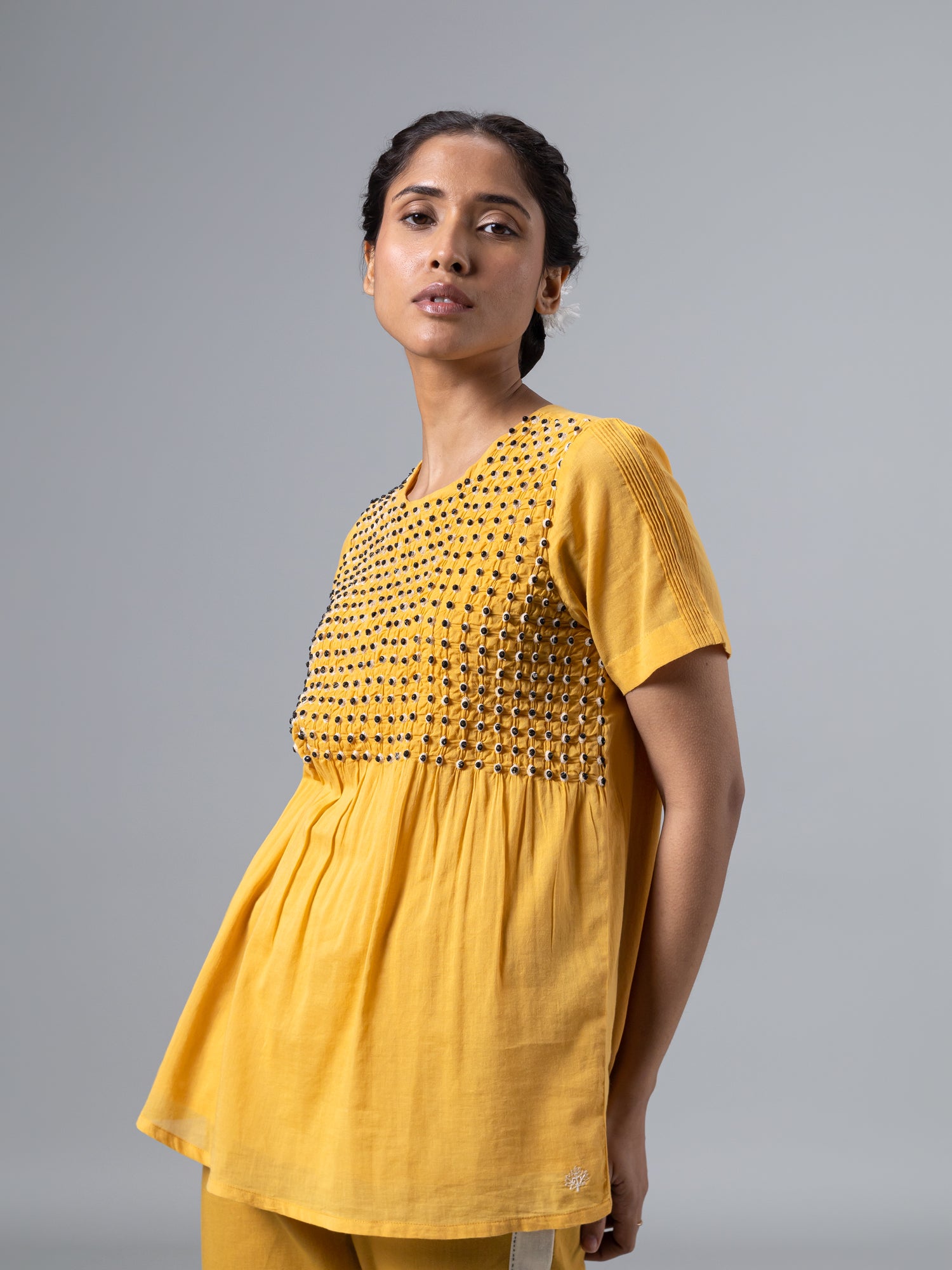 Fuana Mustard Top