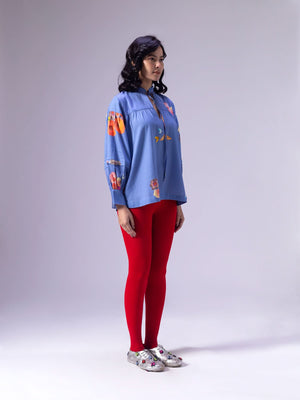 Umi  Blue Top